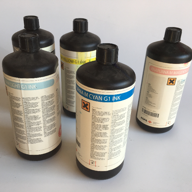 PHOTOGRAPHY, Bottles Of Printer Toner